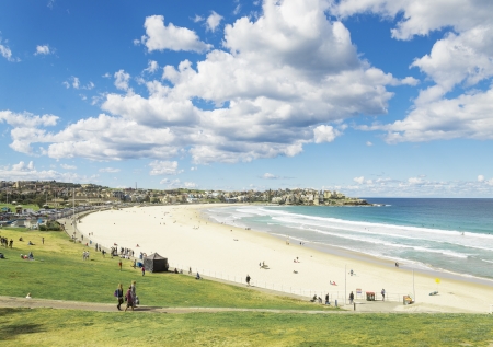 bondi beach in sydney australiaのeditorial素材