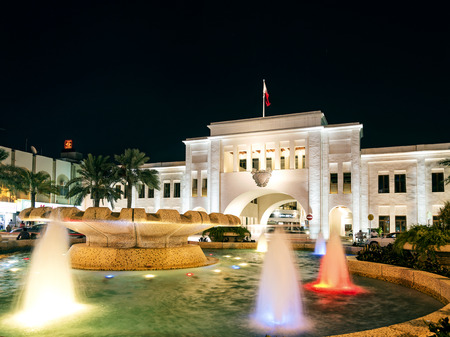 bab al bahrain in manama bahrainのeditorial素材