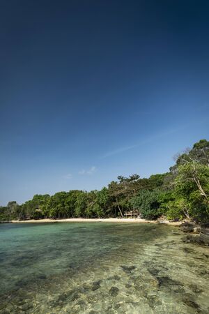 Treehouse Bay in Koh Ta Kiev paradise island near sihanoukville cambodiaの写真素材