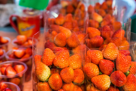 colorful friuts and like eatの写真素材