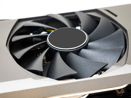 gaming GPU graphics processing unitの写真素材