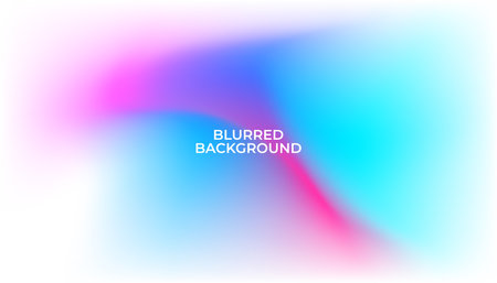 holographic gradient background design. abstract blurred vector wallpaperのイラスト素材