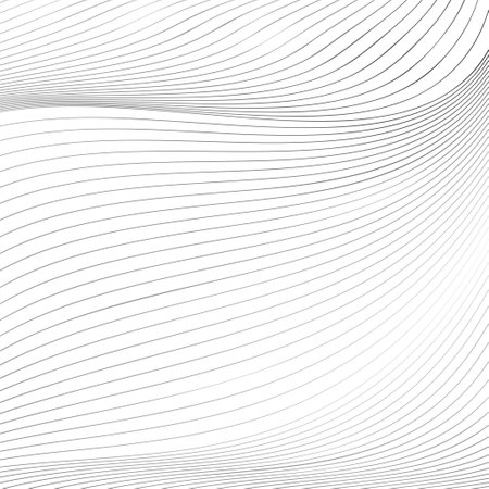 Dynamic flowing wave lines design. technology and sound wave pattern. Vector illustrationのイラスト素材