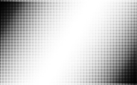 Halftone faded gradient texture. Grunge halftone background. Monochrome gradient background. Vector illustrationのイラスト素材