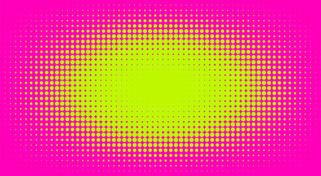 Monochrome abstract vector halftone background. pink and yellow colors. Halftone gradient gradationのイラスト素材