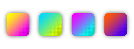 App icons background set for mobile device. Vector illustration