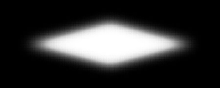 vector halftone pattern features a striking design against a dark backgroundのイラスト素材