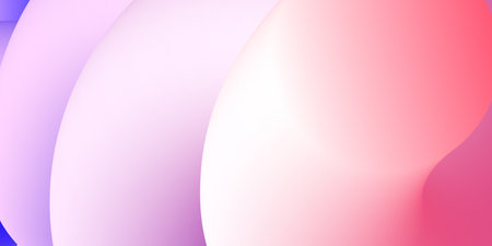 Colorful abstract swirling shape isolated. Vector illustrationのイラスト素材