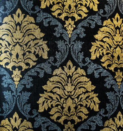 Retro Lace Floral Seamless Pattern Fabric Background Vintage Styleの写真素材