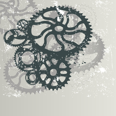 industrial backgroundのイラスト素材