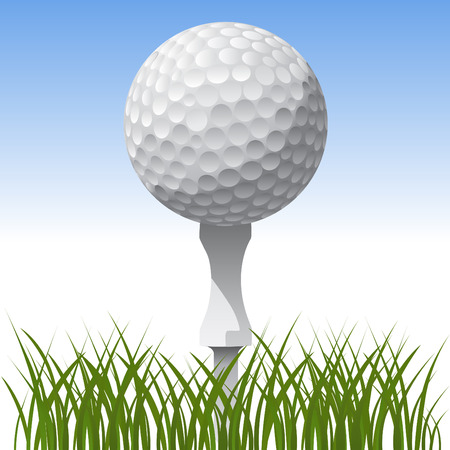 golf ball のイラスト素材