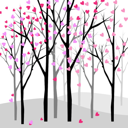 love tree のイラスト素材