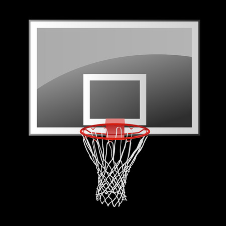 basketball backboard のイラスト素材