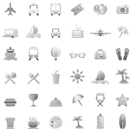 big set of web iconsのイラスト素材