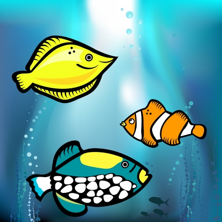 fish graphic vectorのイラスト素材