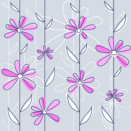 floral designのイラスト素材