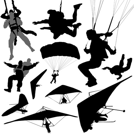 extreme fly sportsのイラスト素材
