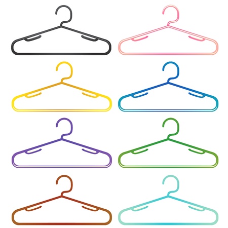 hanger vectorのイラスト素材