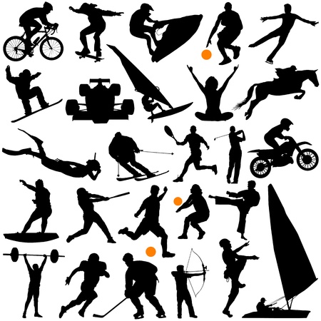 collection of sports vector collection of sports vector