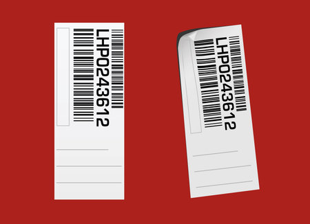barcode label vector 