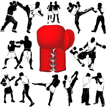boxing のイラスト素材