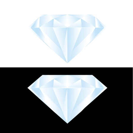 diamond with detail のイラスト素材