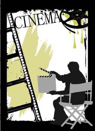 cinema designのイラスト素材