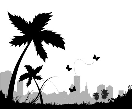 palm treeのイラスト素材