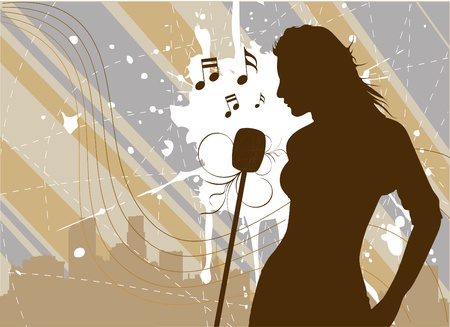 singer のイラスト素材