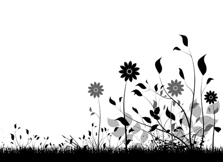 floral designs のイラスト素材