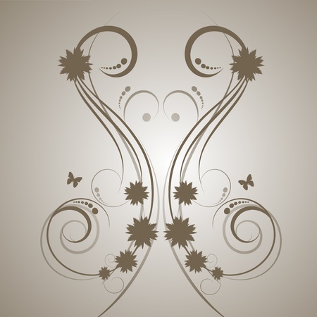 floral designのイラスト素材