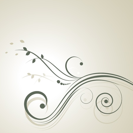 floral design のイラスト素材