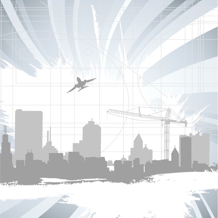 urban cityのイラスト素材