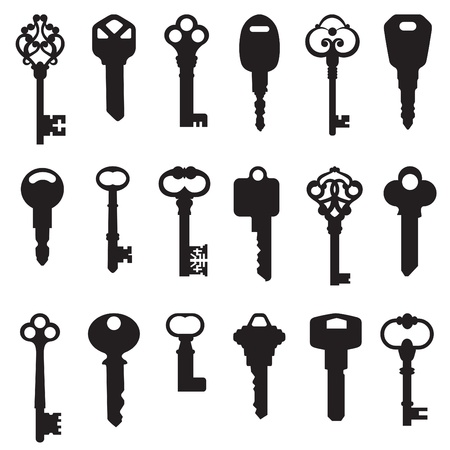 key set のイラスト素材