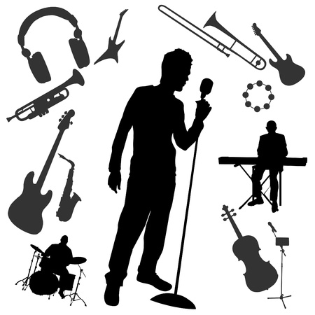 music set のイラスト素材