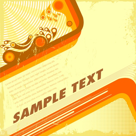 Abstract retro backgroundのイラスト素材