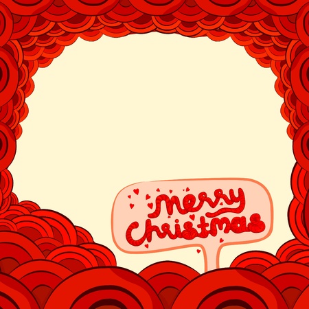 merry christmas backgroundのイラスト素材