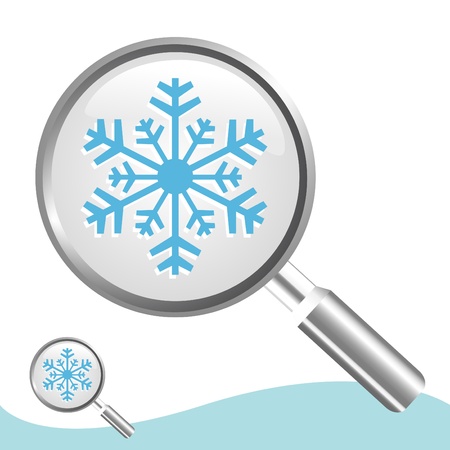 magnifying glass vectorのイラスト素材