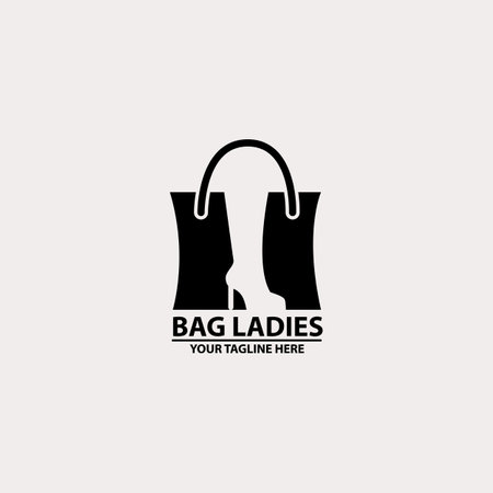 bag shoes logo vector fashionの写真素材