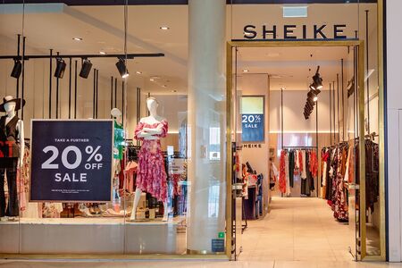 Brisbane, Queensland, Australia: 24th September 2019: Sheike fashion store in Westfield Shopping Centreのeditorial素材
