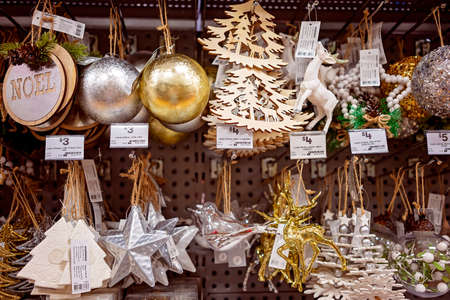 Townsville, Queensland, Australia - October 2020: Christmas decorations for sale in the lead up to the festive seasonのeditorial素材