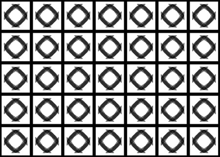 Black and white seamless repeat pattern in a small scale design.