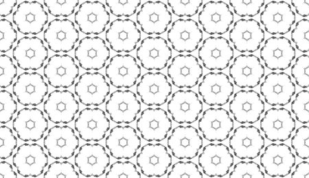 Black and white seamless repeat pattern in a small scale design.