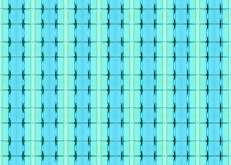 Seamless repeat pattern of blue green soft stripes