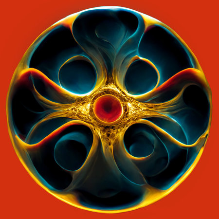 Synchrotron radiation by slowly rotating fermions ultra realistic, detailed, ornate - ai generated...