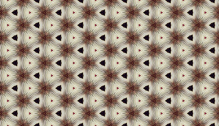 Background seamless repeat pattern or quilting fabric. Geometric shapes artistic illustration small...