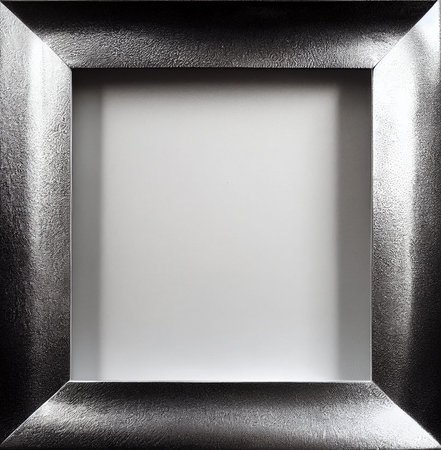 Decorative photo frame as feature wall furniture or for gallery display of artwork.の写真素材