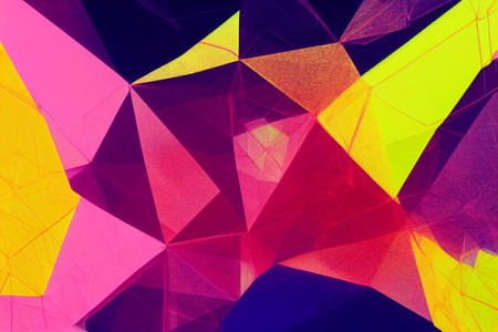 Translucent abstract shapes background, soft, colorful artistic and decorative design to print on stationery and invitations. Creative illustration useful as digital wallpaper.の写真素材