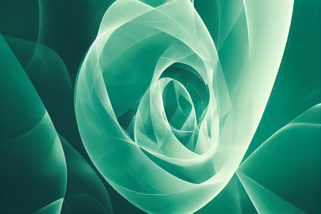 Translucent abstract shapes background, soft, colorful artistic and decorative design to print on stationery and invitations. Creative illustration useful as digital wallpaper.の写真素材