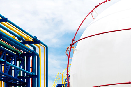 Gas Propane-butane, Storage Tankの写真素材